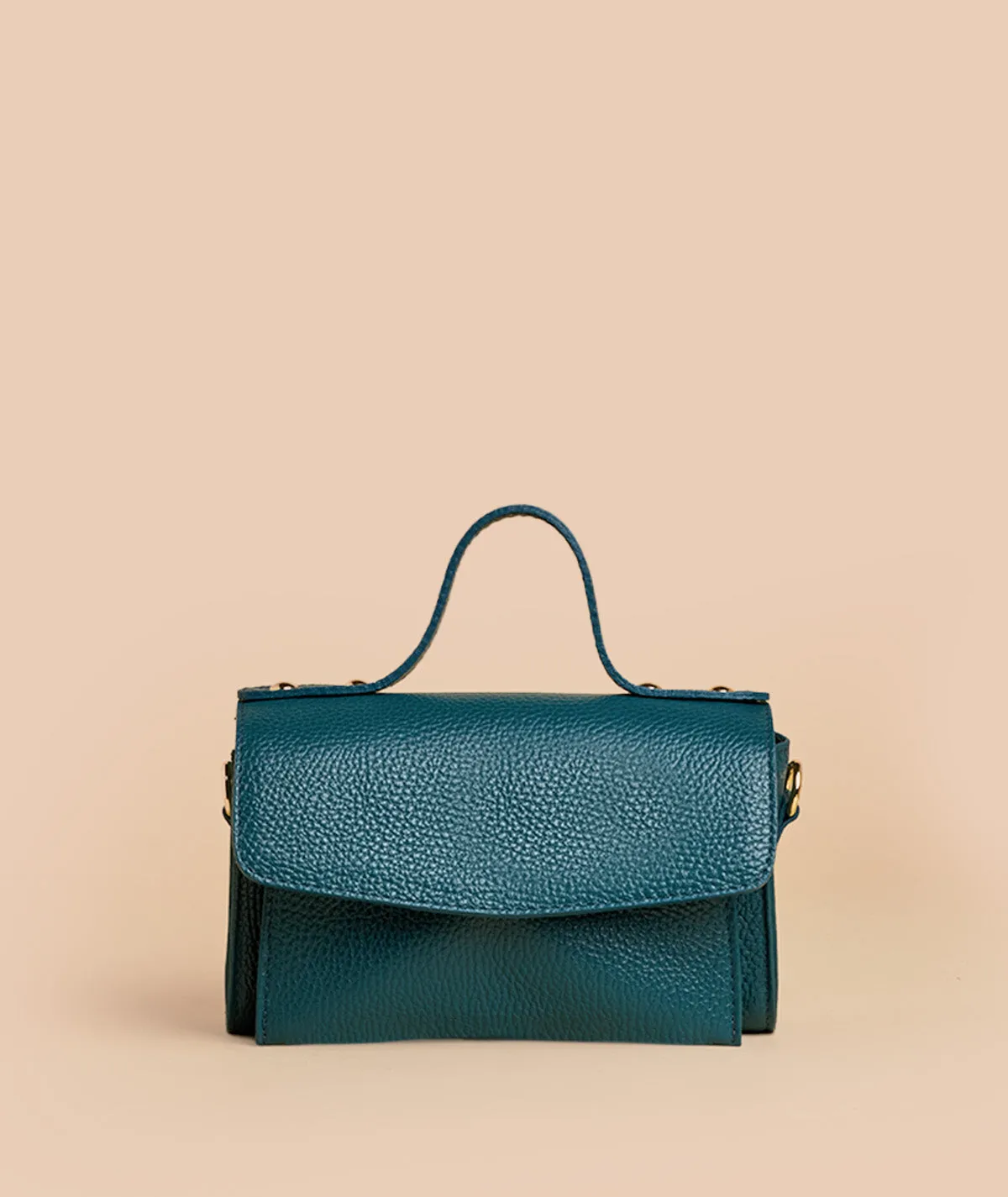 Figus MiniCrossbody borsa tracolla arancione pelle