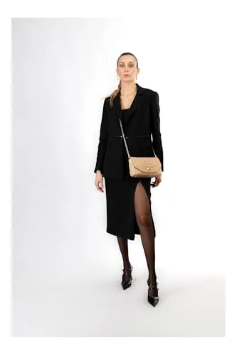CafèNoir Tracolla Trapuntata Borsa Nude Rombi