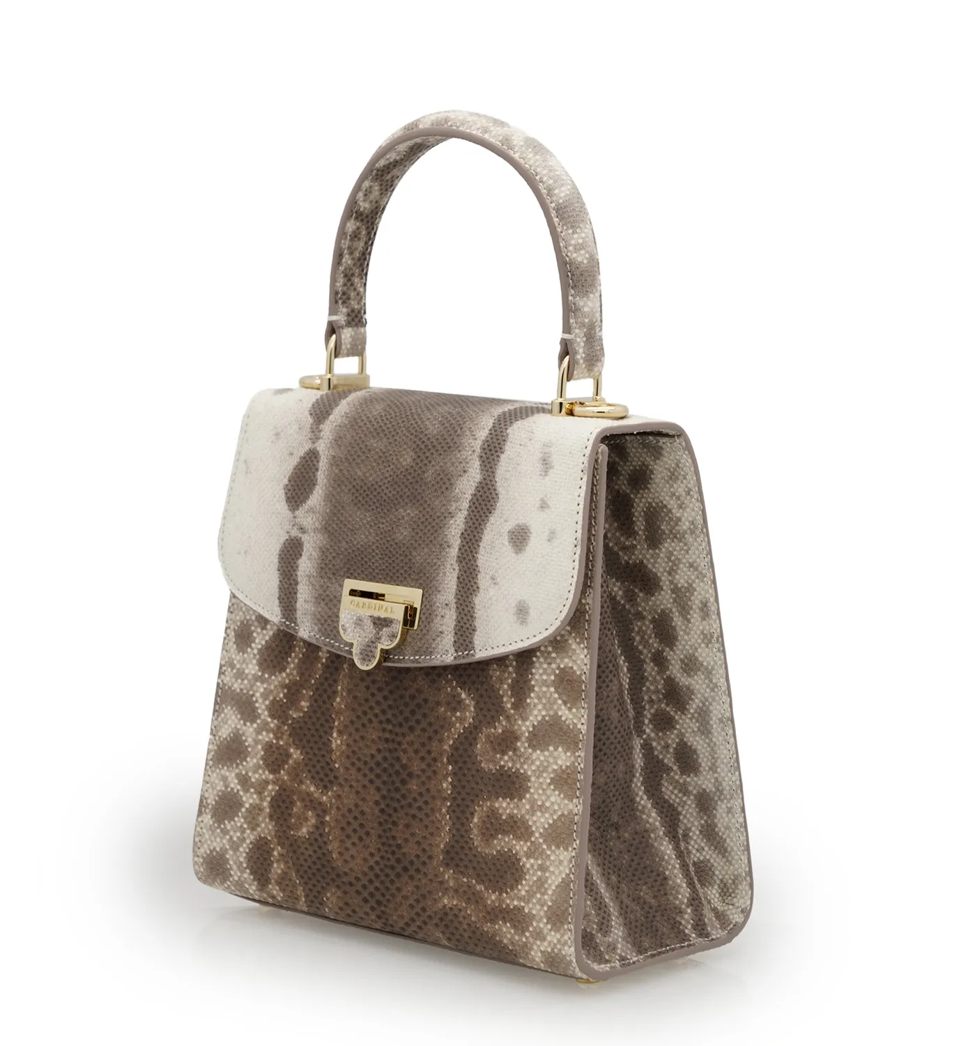 Cardinal Milano Tiffany Brown borsa karung marrone opaca