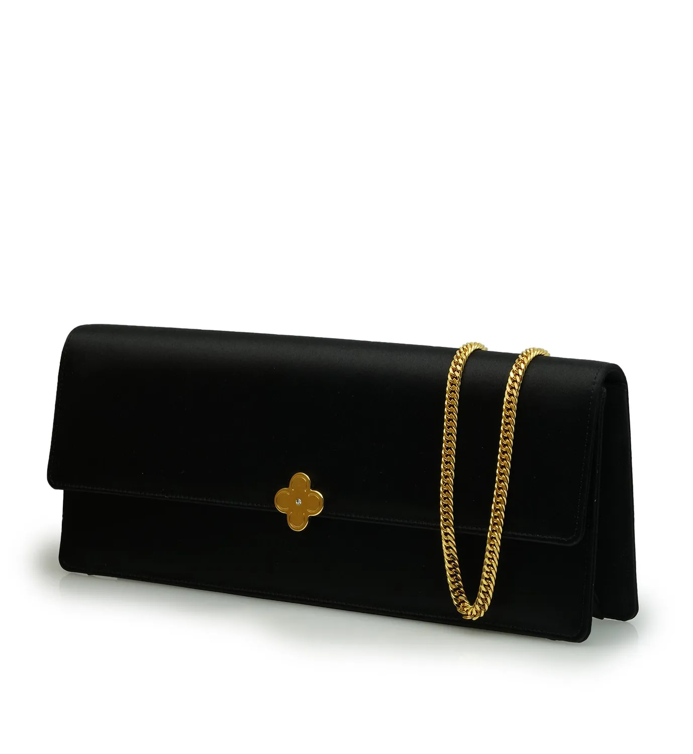 Cardinal Milano Time 22 pochette seta nera