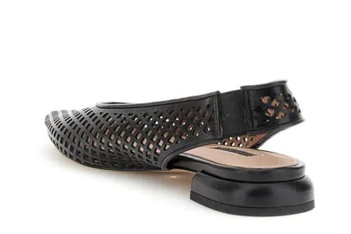 CafèNoir Slingback ballerine traforate punta soletto pelle