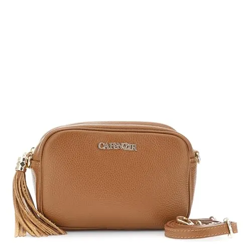 CafèNoir Camera Bag Donna Cuoio Pelle Martellata Nappina