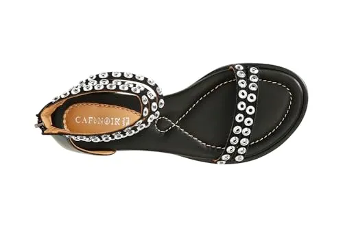 CafèNoir C1GF5104 Sandali Camoscio 39 con Strass