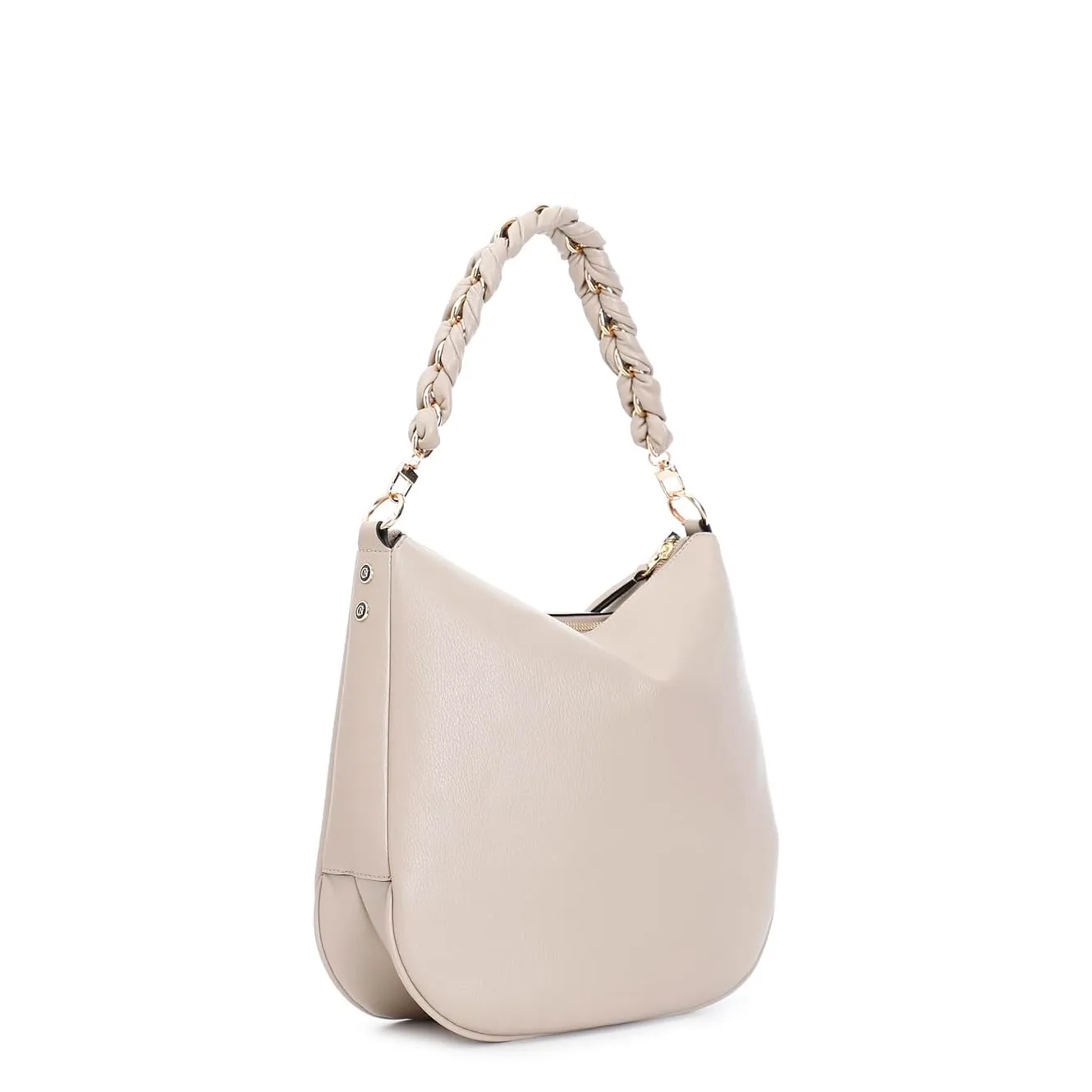 CafèNoir Sacca Donna Taupe Catena Intrecciata