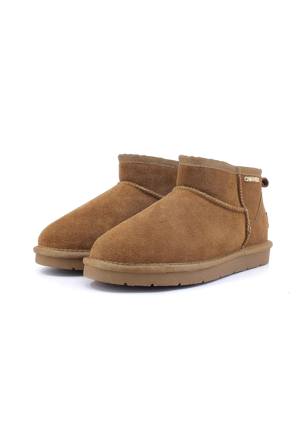 CafèNoir tronchetti scamosciati beige 36