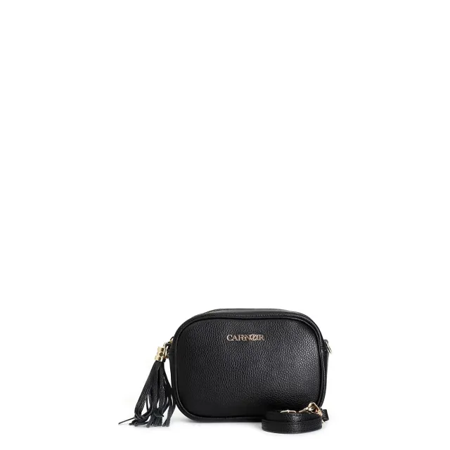 CafèNoir Shopping Bag Donna Nera Unica Morsetto Verniciato