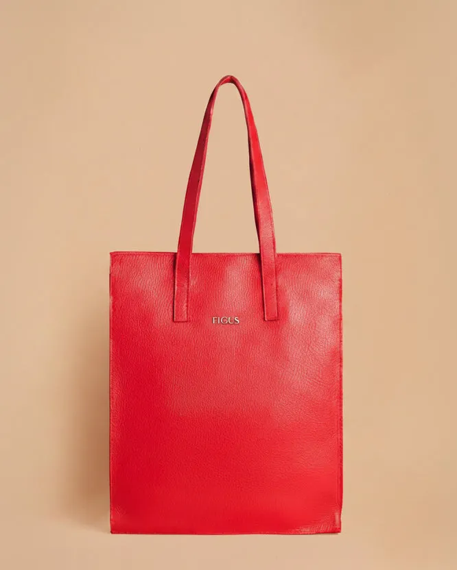 Figus 2D Cuoio Borsa a Mano Blu Lavoro