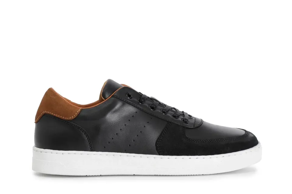 CafèNoir Sneakers Uomo in Pelle fondo gomma soletto pelle