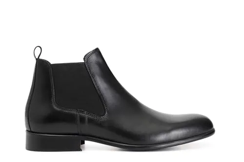 CafèNoir Tronchetto Uomo in Pelle con Elastici soletto pelle