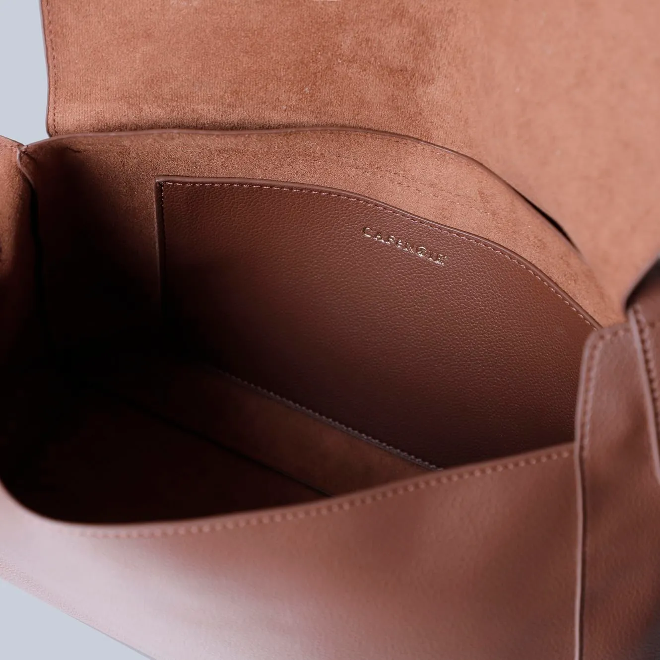 CafèNoir Morbida Pattina Borsa a Spalla Marrone
