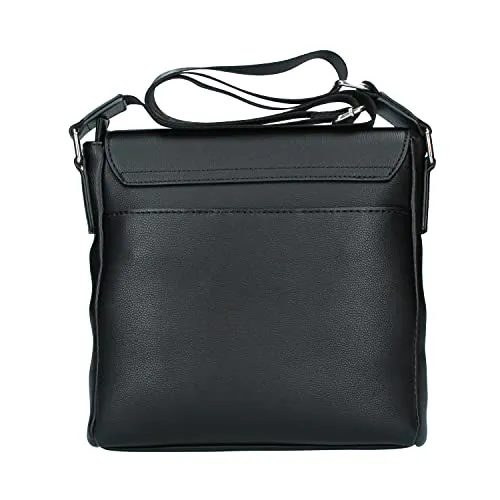 CafèNoir Borsello Uomo Zip Pattina Nero