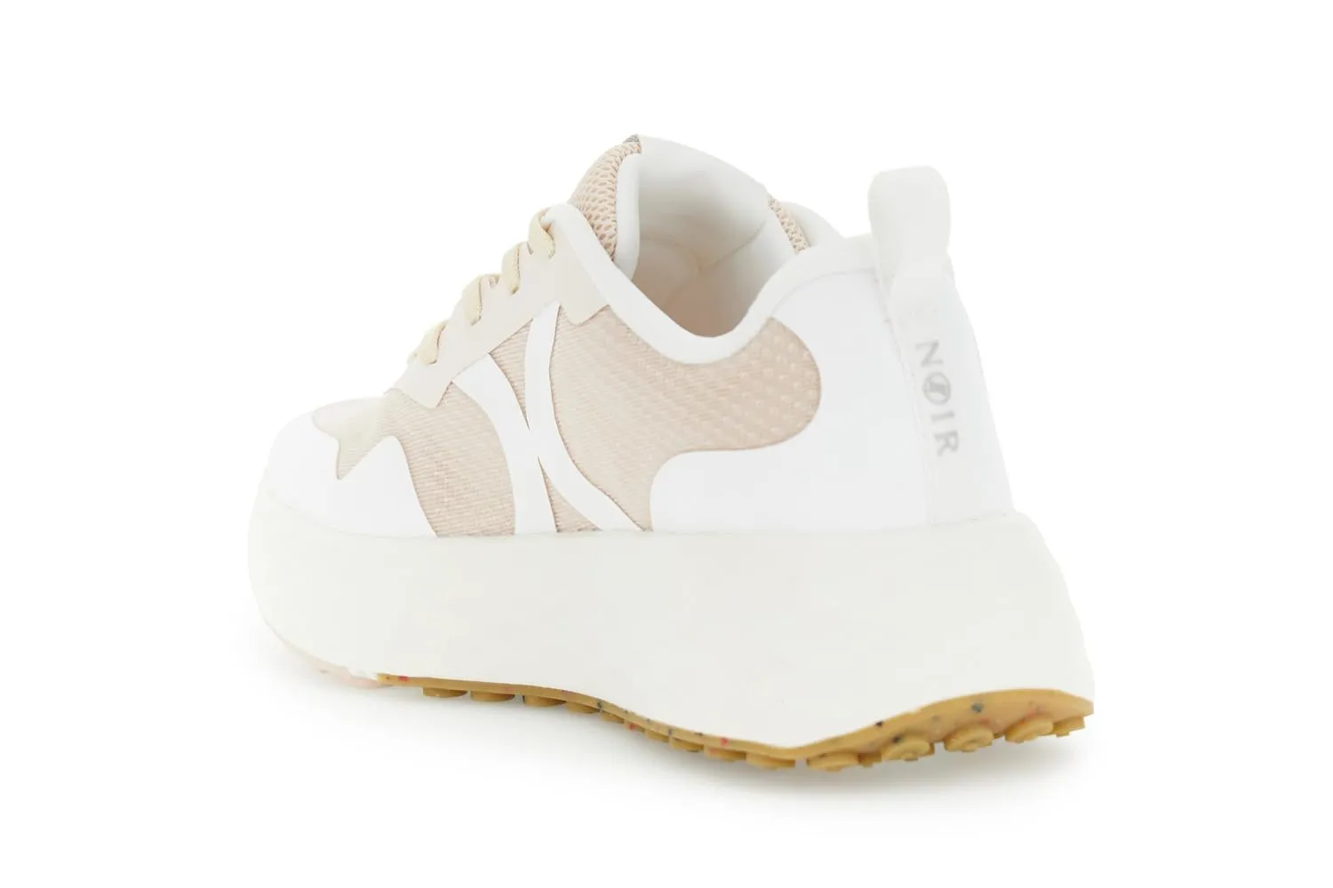 CafèNoir Sneakers Tessuto Donna Bianco Cipria