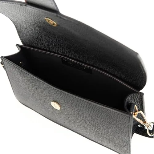 CafèNoir Borsa Spalla Donna Pelle Martellata con Pattina