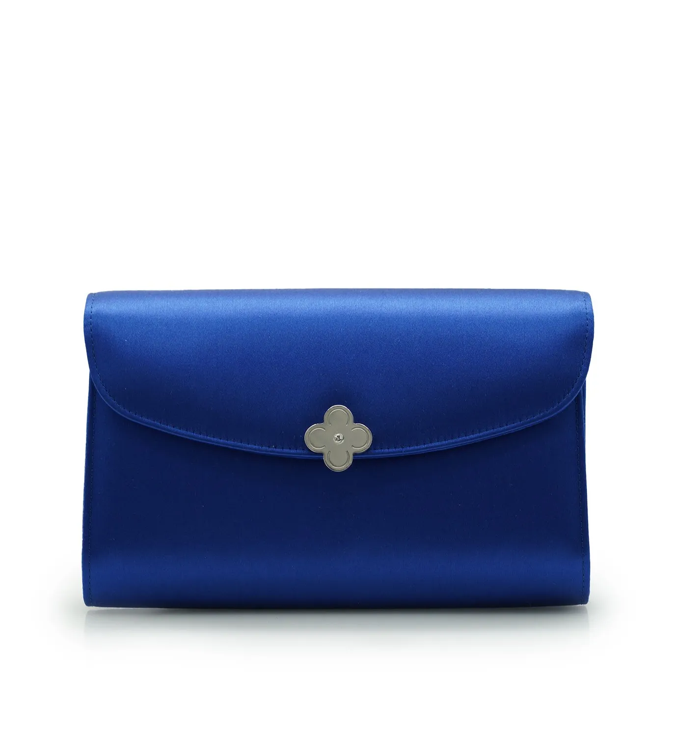 Cardinal Milano Lady Princess clutch seta blu royal tracolla