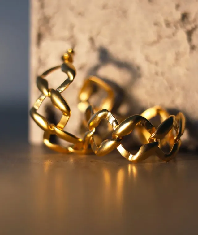 Figus Cerchio Gilda Gold orecchini oro anallergici