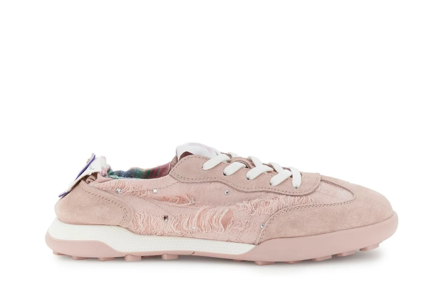 CafèNoir Allacciata Sneakers Donna Off White Pelle 38 EU