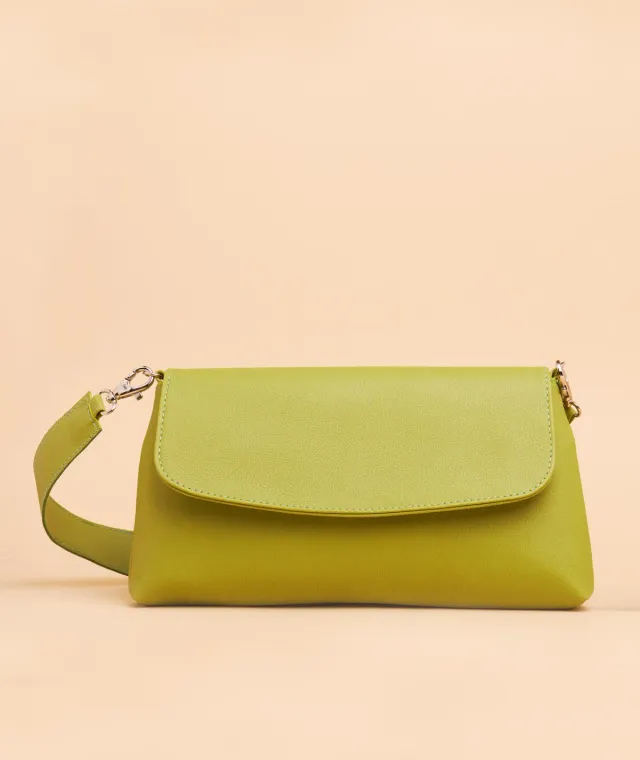 Figus MeLa Compro Francesina borsa apple skin verde mela