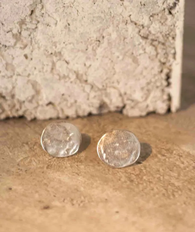 Figus Mignon Tondo orecchini silver bronzo argento