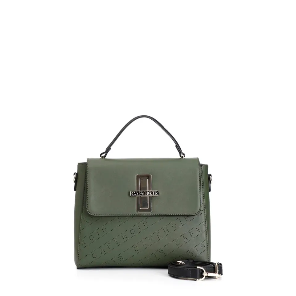 CafèNoir C3NB0503 Bauletto Laserato Verde 28cm