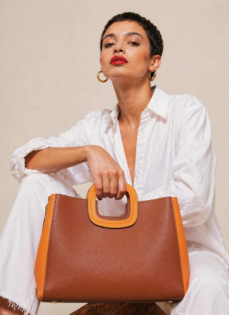 Figus Quadro Bag borsa a mano pelle porta laptop 13