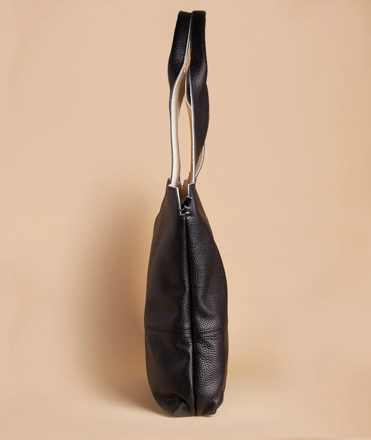 Figus Shopper Dollaro tote bag pelle marrone