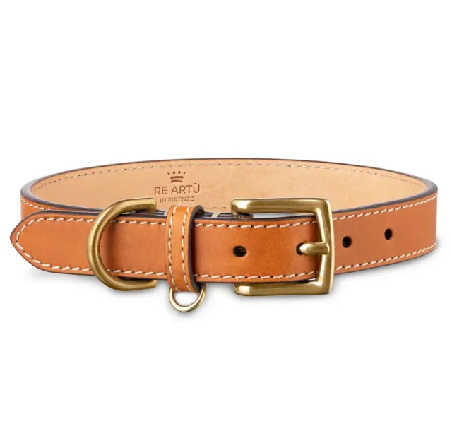 Re Artù in Firenze Jenna M collare cane 42 cm personalizzato