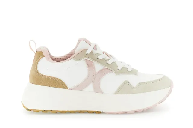 CafèNoir Sneakers Donna Tessuto e Pelle Glitter 37 EU