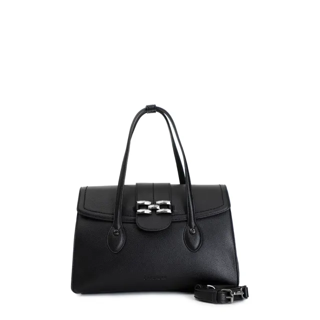 CafèNoir Shopping Bag Pattina Morsetto Nera