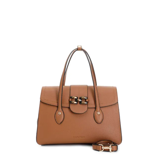 CafèNoir Shopping Pattina Morsetto Borsa Marrone Calamita
