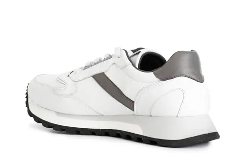 CafèNoir Sneakers Uomo Pelle Bianco Multi 40