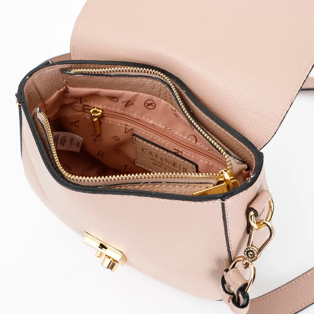 CafèNoir Tracolla Pattina Donna Nude Unica Chiusura Strass
