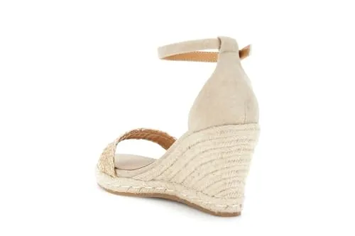 CafèNoir Sandali Zeppa Corda Camel Soletto Pelle