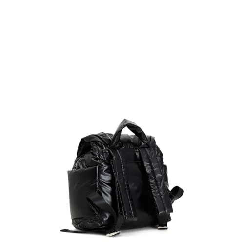 CafèNoir Zaino C3QB0303 Nylon Metallizzato Nero
