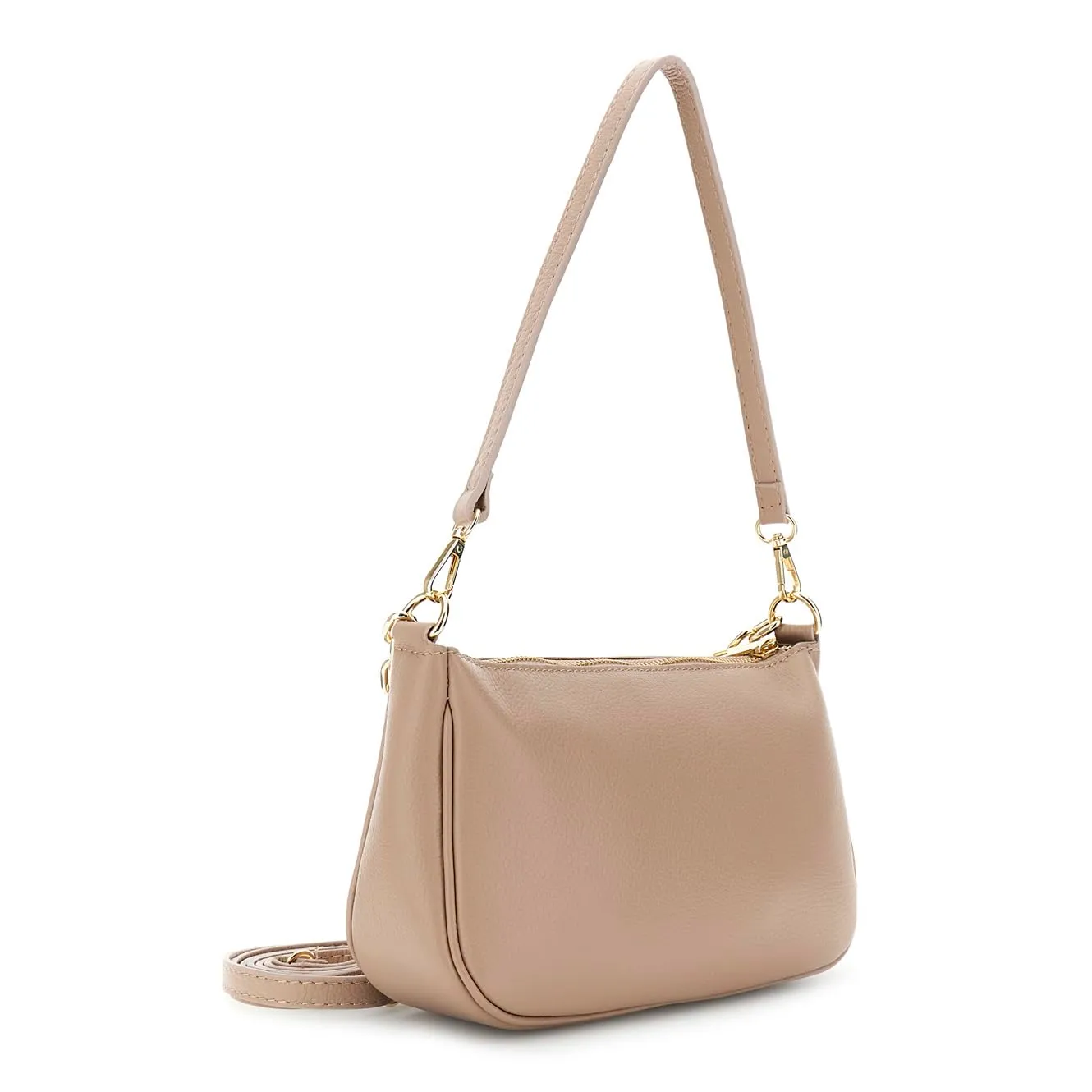 CafèNoir Borsa Tracolla Pelle Catena Dorata Donna