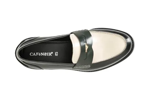 CafèNoir Mocassino Donna Pelle Multi Nero 25 mm
