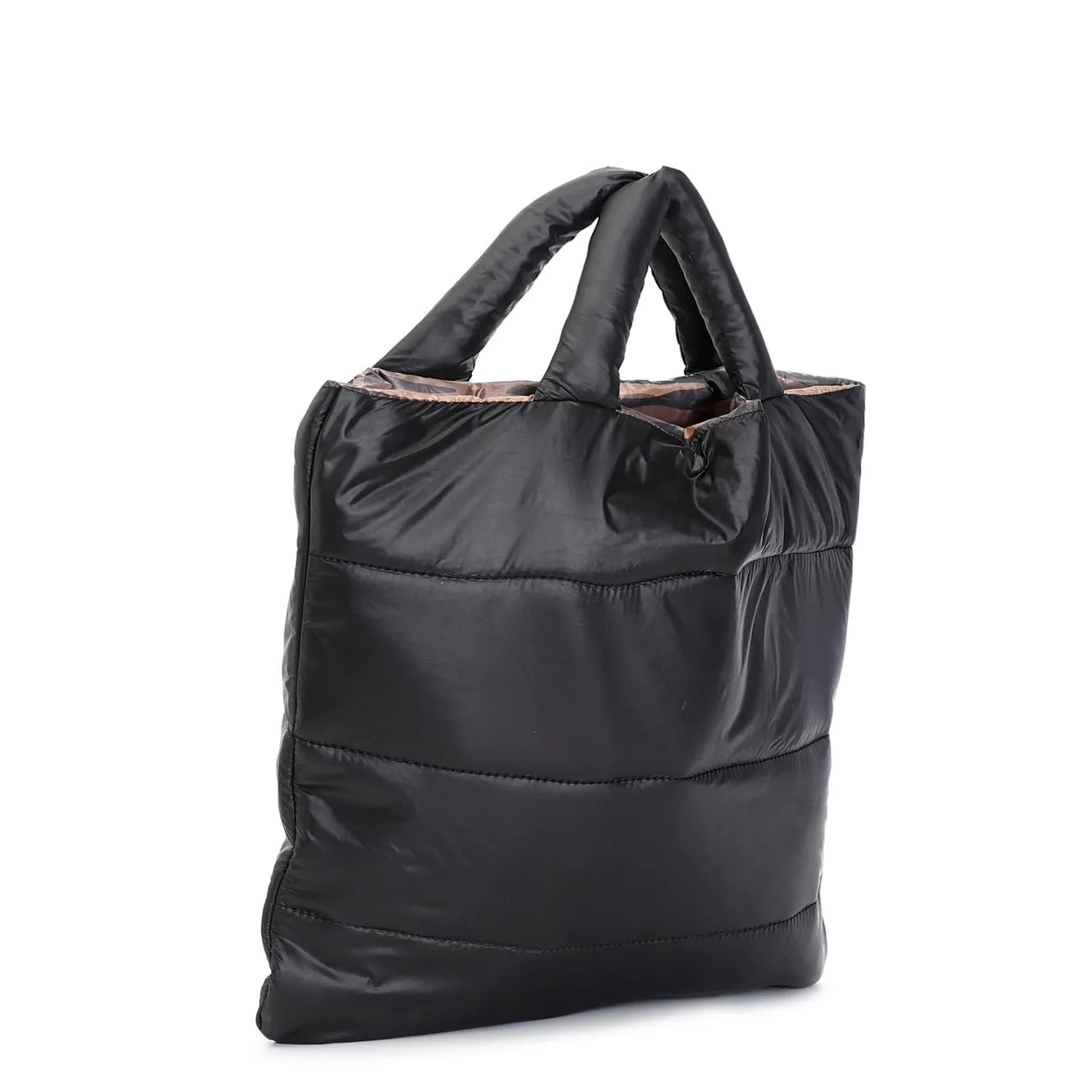 CafèNoir Shopping Nylon Reversibile Nera Be Noir
