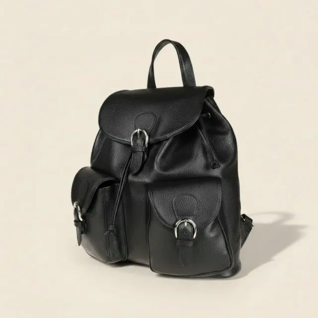 Figus 2t Eco zaino similpelle nero cuoio