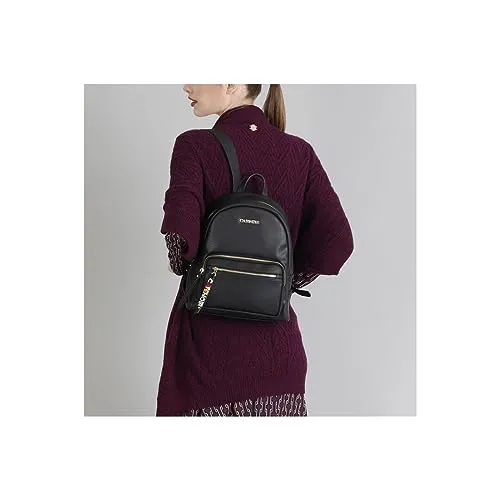 CafèNoir Zaino Saffiano Donna Nero Tiralampo