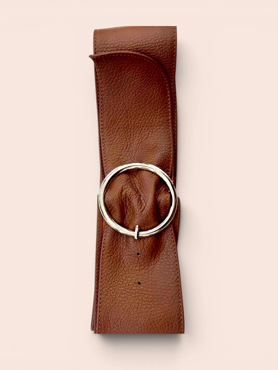Figus Soft G cintura donna pelle rossa 105cm