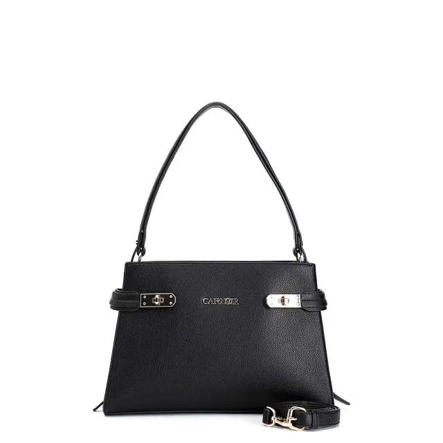 CafèNoir Tracolla Trapuntata Rombi Borsa Nera Bottalato