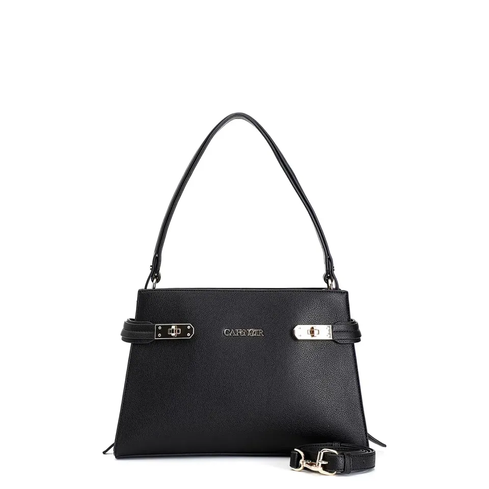 CafèNoir Tracolla Trapuntata Rombi Borsa Nera Bottalato