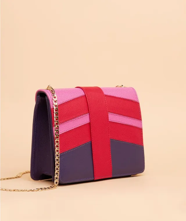 Figus Rainbow Bag borsetta catena rosa
