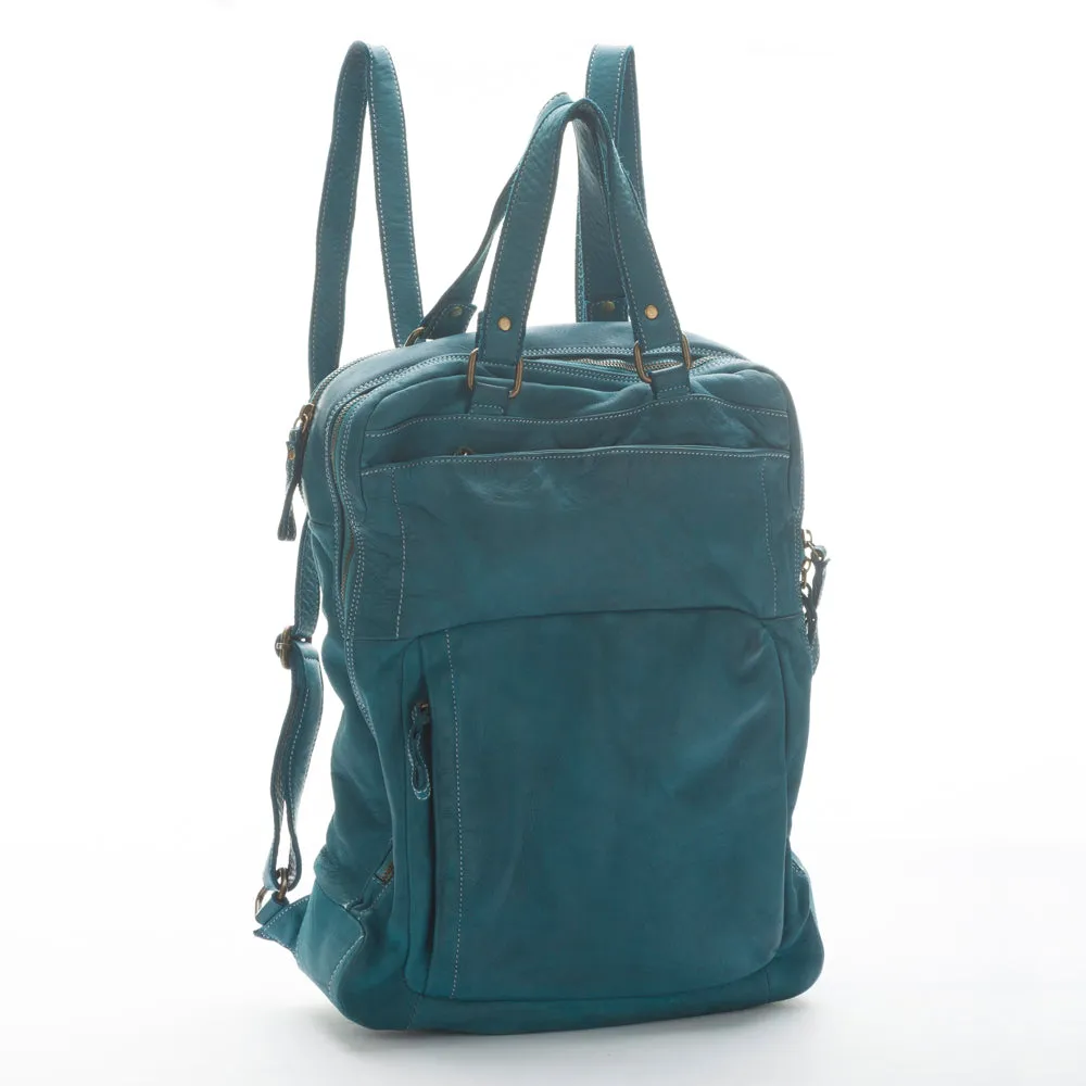 La Via Firenze V134 zaino pelle porta PC conciata