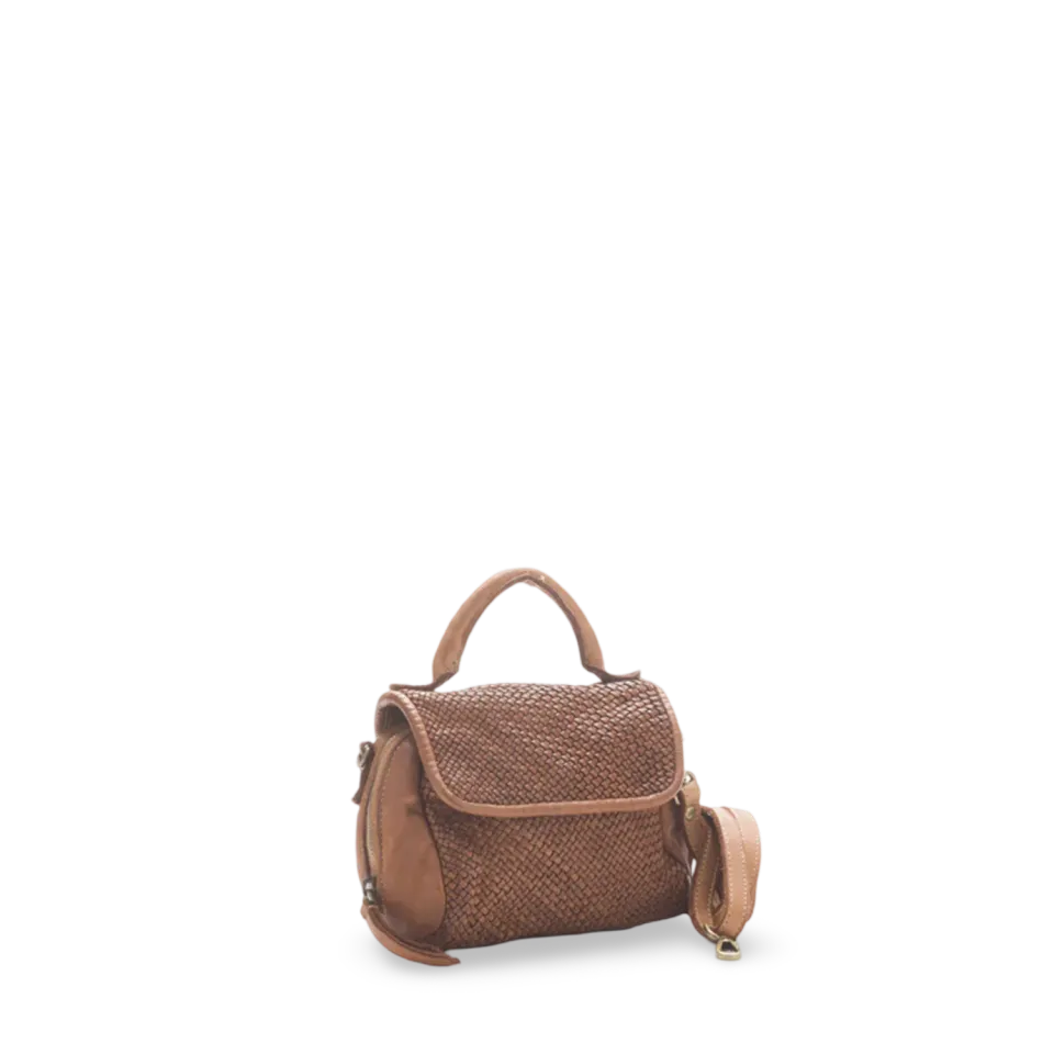 La Via Firenze Butter Collection 5244 Siena borsa tracolla cuoio patta