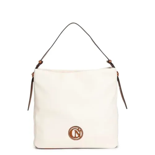 CafèNoir Borsa Tracolla Canvas Naturale