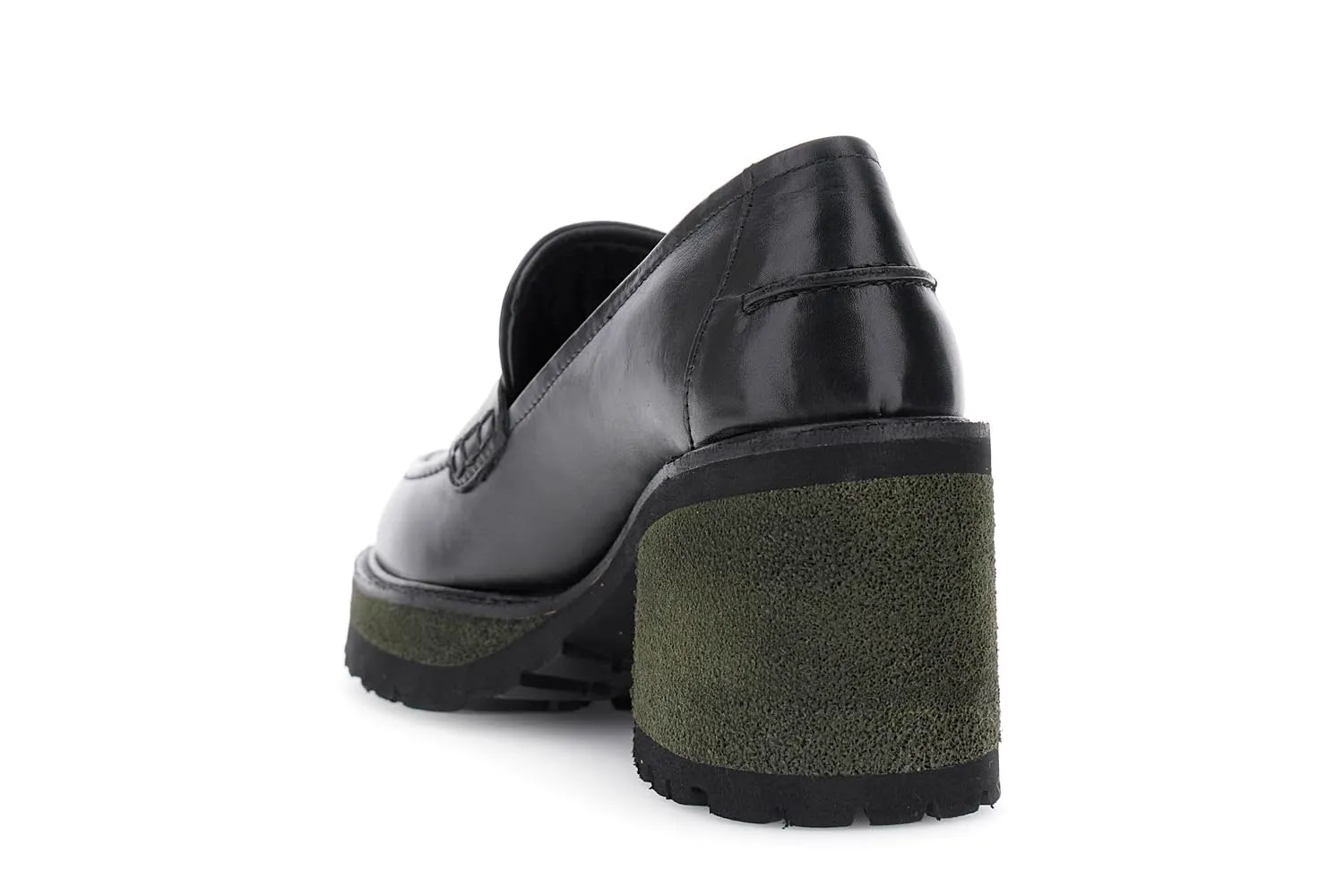 CafèNoir Mocassini Donna Pelle Nero Taglia 39 Tacco 9 cm