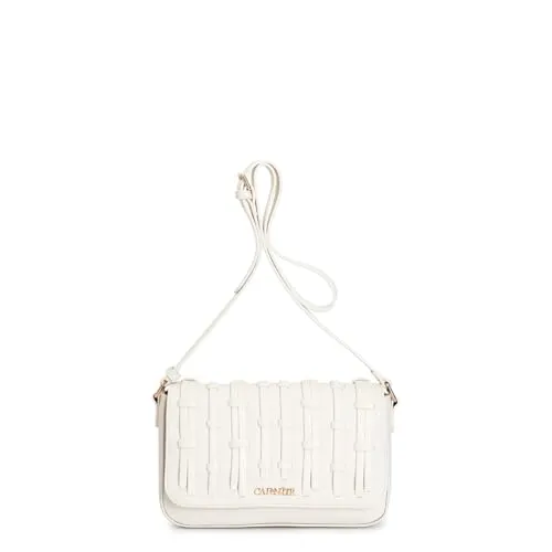 CafèNoir Tracolla Pattina Mignon Borsa Bianca