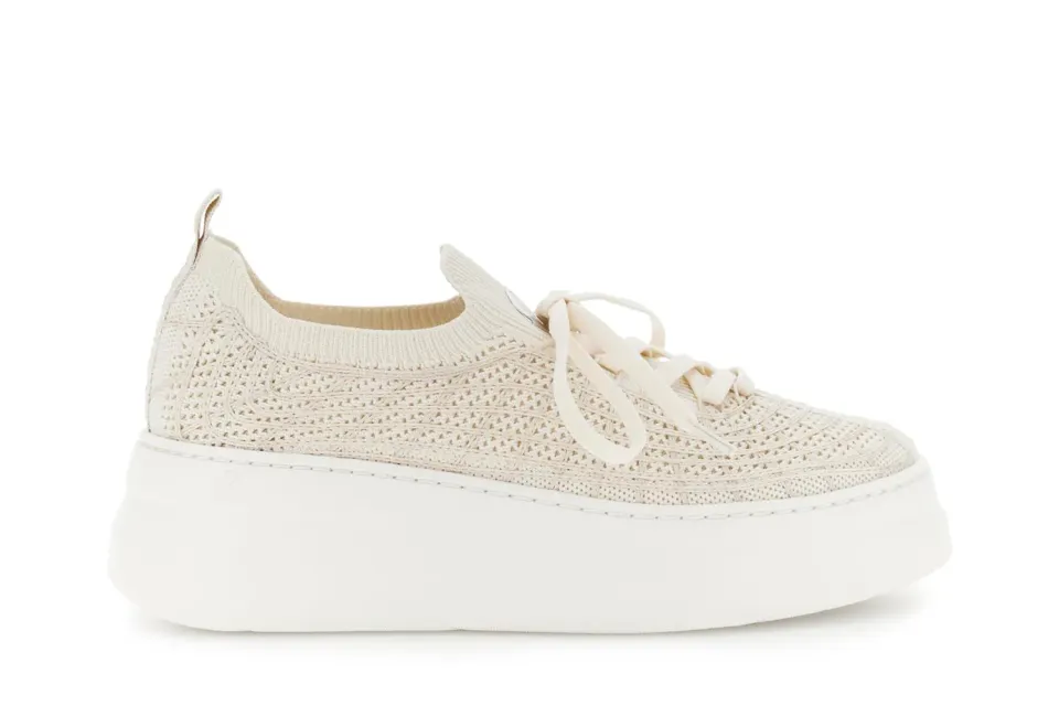 CafèNoir Sneakers Slip-on Donna in Pelle Nere