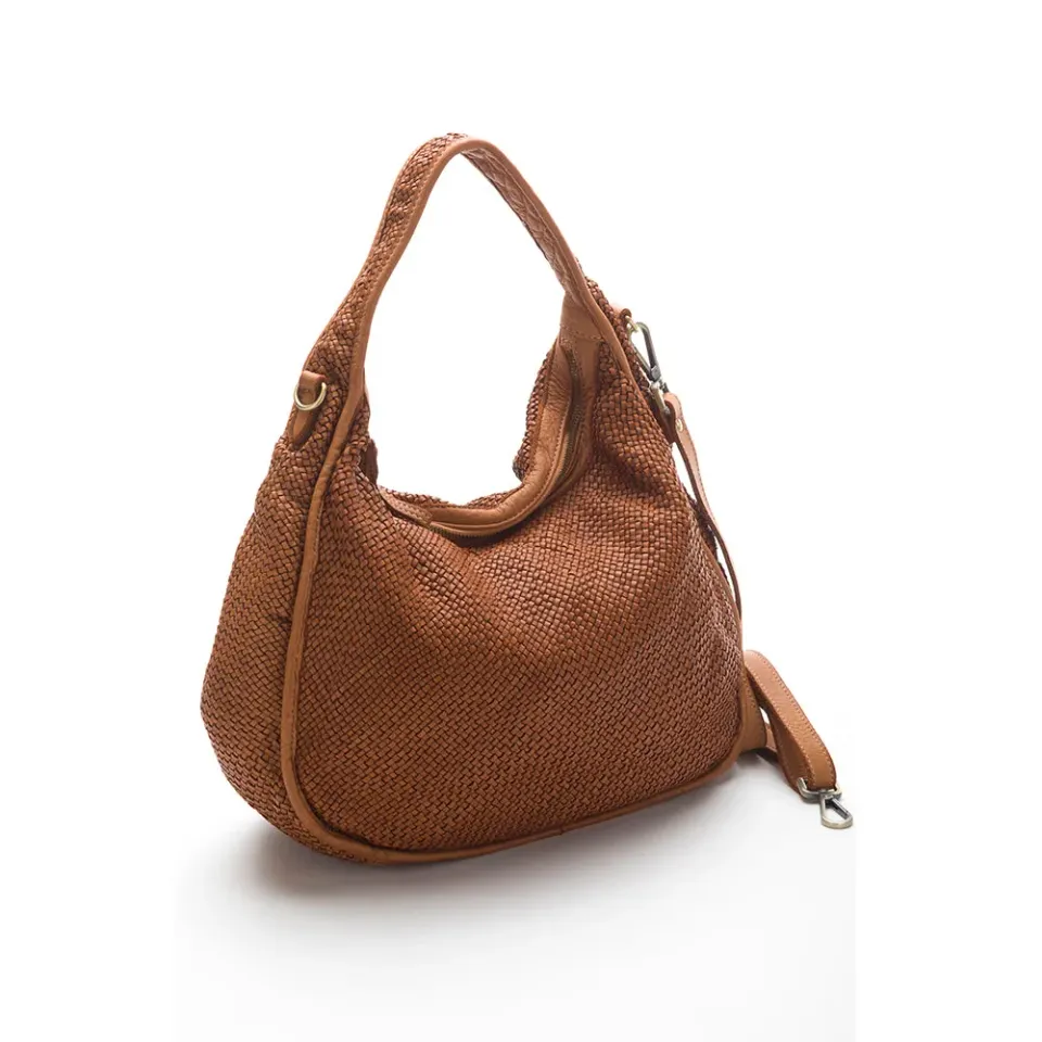 La Via Firenze Butter 2102 Tiffy Large borsa spalla pelle