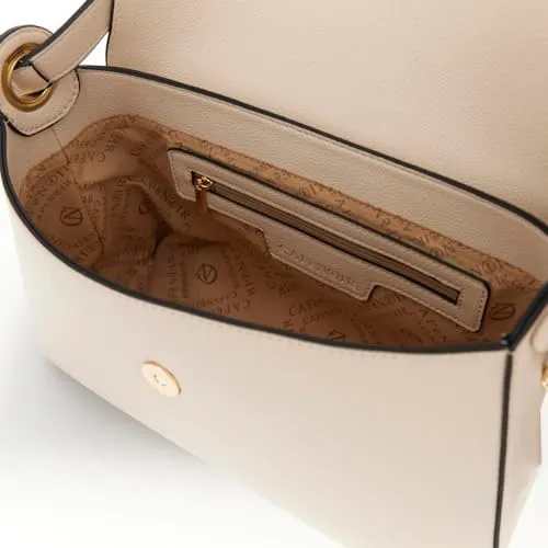 CafèNoir Borsa Spalla Pattina Effetto Pelle Tortora
